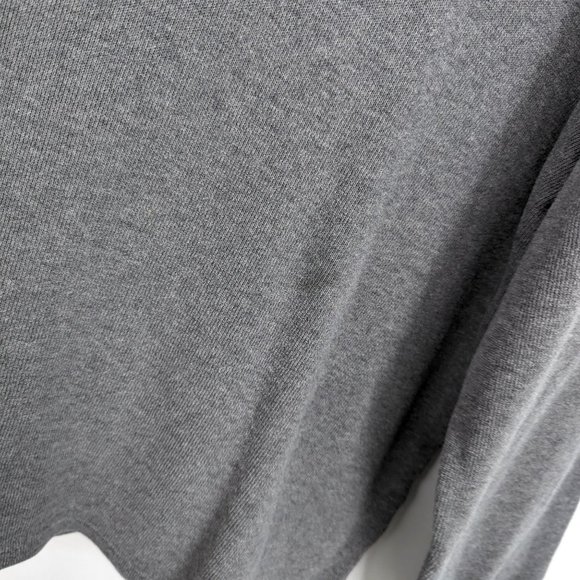 Polo Ralph Lauren Quarter Zip Pullover Sweater XL Grey Long Sleeve Mock Neck 90s - Picture 6 of 11